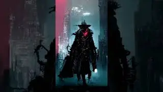 Asking an AI what Bloodborne x Cyberpunk would look like