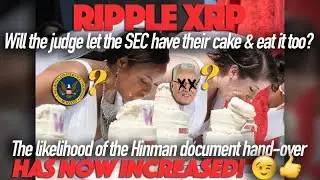 Ripple XRP: Hinman Speech Doc Hand-Over Likelihood Has INCREASED! Will This Push Settlement Talks?