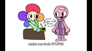 don't stand like that //shitpost//Dandy world oc
