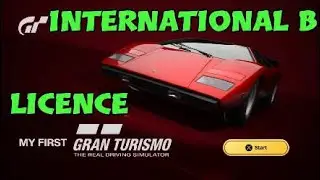 New GT7 International B License My First Gran Turismo