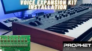 How to Install the Voice Expansion Kit on Sequential Prophet Rev2