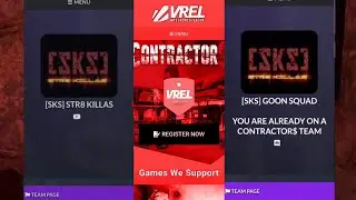 Contractors VR 3,000 U.S.D. VREL Tournament Reveal