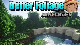 Minecraft Mod [ Better Foliage ] 1.8 Vegetación ultra realista ! :D