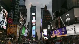 США: Нью-Йорк - Таймс-сквер / NYC: Times square
