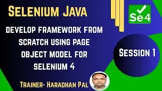 Selenium WebDriver Version 4 with Java - Session 1 - Eclipse and WebDriverManager Environment Set Up
