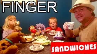 Finger Sandwiches [HOW TO MAKE FINGER SANDWICHES FOR A LITTLE GIRLS TEA PARTY]