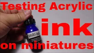 The best alternative to Games Workshop washes and contrast? Testing Liquidtex acrylic inks