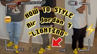 HOW TO STYLE: AIR JORDAN 4 “LIGHTNING” ⚡️