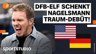 USA – Deutschland Highlights | Freundschaftsspiel | sportstudio