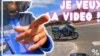 LE GENDARME VEUT LA VIDÉO 🤬😨 !! MOTARDS FRANÇAIS vs QUOTIDIEN #290