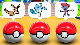 Choose Your Starter By Only Seeing BAD Drawings!