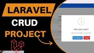 7. Laravel CRUD Project -  Toastr Notification Message (2024)