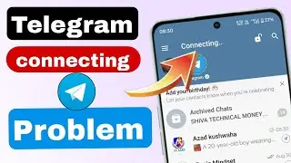 Telegram connecting problem | telegram internet connecting problem | telegram connecting problem 