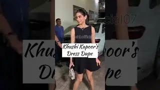 Khushi Kapoor's Look Recreation ❤️ #celebritylook #celebrityfashion #khushi #khushikapoor