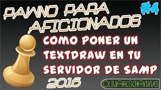 Como poner un textdraw en tu servidor de SAMP