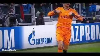 Криштиану Роналду в ворота Ювентуса