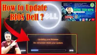 how to update bios in Dell laptop | How to Update Dell Laptop/Desktop BIOS| flash bios system