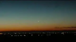 Sunrise during a road trip