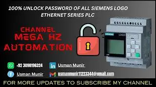 How to Unlock Siemens LOGO! PLC Password via Ethernet 