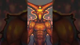 Demon Demo Sketching In Procreate #procreate #procreateart #digitalsketching #digitalpainting