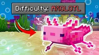 I Beat Minecraft as an Axolotl