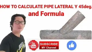 LATERAL Y 45 DEGREE LAYOUT AND FORMULA