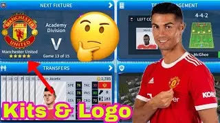 Make Manchester United New Kits & Logo 2020/21 DLS 2021 | Dream League Soccer 2021 Kits & Logo