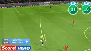 Score! Hero - Event WINTER CHALLENGE - Level 1-16 - Last Level - 3 Stars