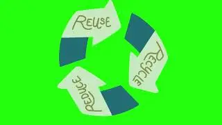 Green Screen : Recycle Animations : No Copyrights