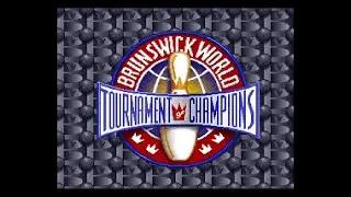 SNES Brunswick World Tournament of Champions gameplay overview (no commentary)
