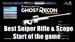 Ghost Recon Wildlands – Find The Best Sniper Rifle And Sniper Scope (Start of the game)
