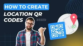 How to create a Google Maps QR Code and Share Location📍 