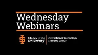 WW  ISU Canvas Faculty Essentials Overview