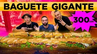 Baguete 3 METROS com melhor ROSBIFE do MUNDO! | 3M @PatricioCarvalho