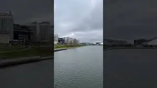 Центр Минска, и спокойное течение реки Свислочь