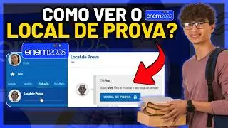 ENEM 2025: HOW TO SEE THE TEST LOCATION? (Updated Step by Step!)