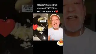 FROZEN Ravioli never TASTED Better ❤️🤗