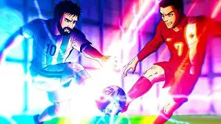 WHAT IF MESSI CHALLENGES RONALDO I BLUE LOCK ANIMATION