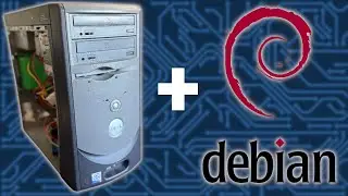 How Useful Is Modern Linux on Old Hardware? Debian 12 on a 20 year old Pentium 4 Dell Dimension 4600