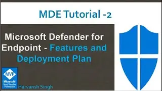 MDE Tutorial 2- Microsoft Defender Features and Deployment Plan