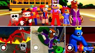 ALL DIGITAL CIRCUS GOT CAUGHT in Rainbow Friends #roblox