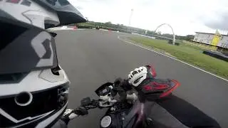 Racetrack with FMX 650 + Crash | Harzring
