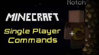 Minecraft: Single Player Commands Tutorial!
