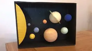 How to make a solar system model