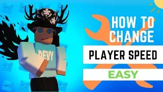 How to Change Default Player Speed in Roblox Studio