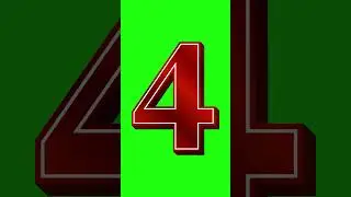 Countdown timers green screen 
