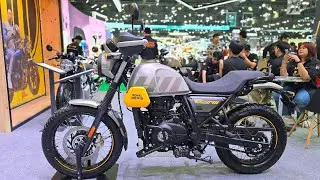 Royal Enfield HIMALAYAN SCRAM 411 GRAPHITE YELLOW
