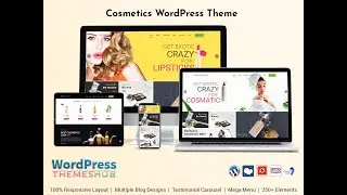 Multipurpose Cosmetics WordPress Themes