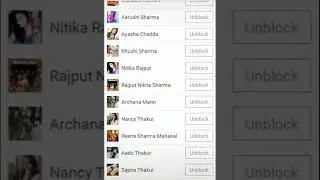 My facebook block list please check this video