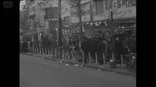 [Public domain] 1953-1956. Japan. Ginza, Tokyo. New Year's holiday and Christmas. NHK News.